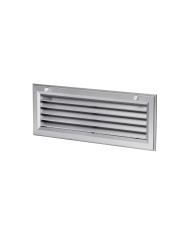 AFA/P - Return air grille with inclined fins, filter holder and filter