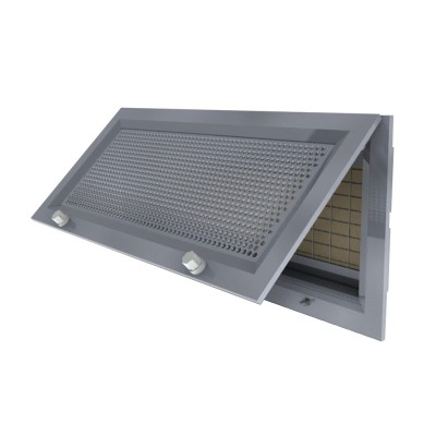 BSF-P (Return grid, with perforated screen, pull-down opening with filter)