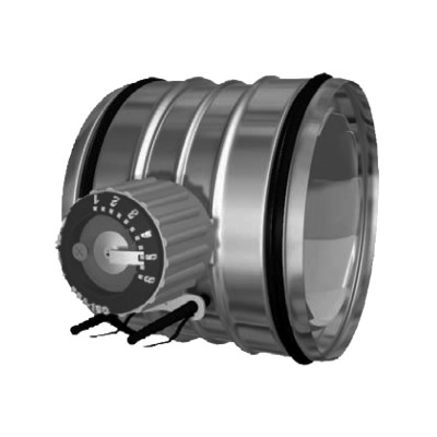 SIR (iris damper for air flow regulation)