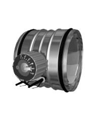 SIR (iris damper for air flow regulation)