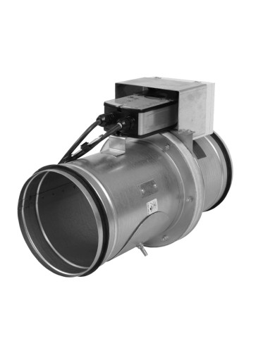 FDMB-R (serranda tagliafuoco circolare UNI-1366-2, Ø da 160 mm a 630 mm)