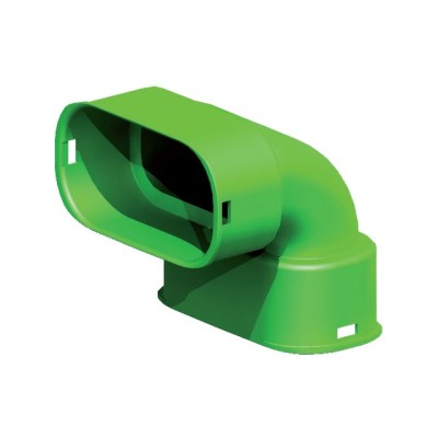 BK-B90V105 (90° Oval Vertical Bend)