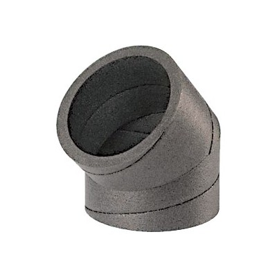 BK-DU45125 (Isolated curve 45° DN 125)