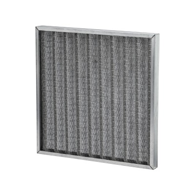 FOZ (corrugated regenerable filter cells with zinc-plated steel media)