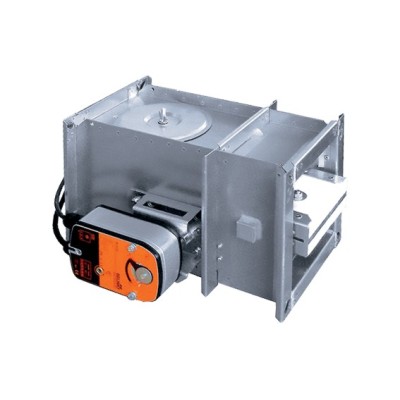 MSD (multi-compartment smoke evacuation damper with rectangular cross-section)